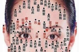 女士脸上的痣相图解,女人面部痣相最准图