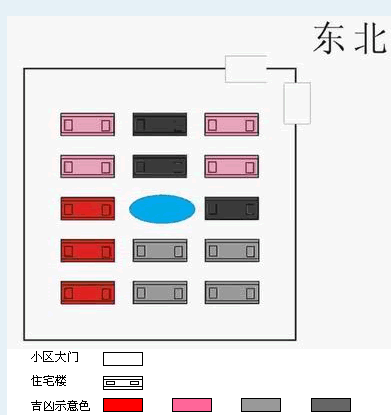 房屋风水位图解_房屋位置风水图解_房屋与路的风水图解