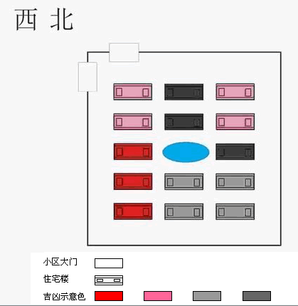 房屋风水位图解_房屋位置风水图解_房屋与路的风水图解