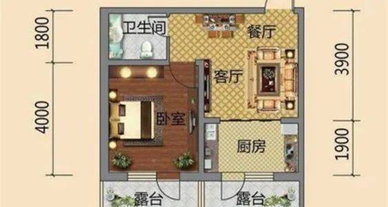 风水讲究房屋户型方正代表阴阳平衡五行之气俱足