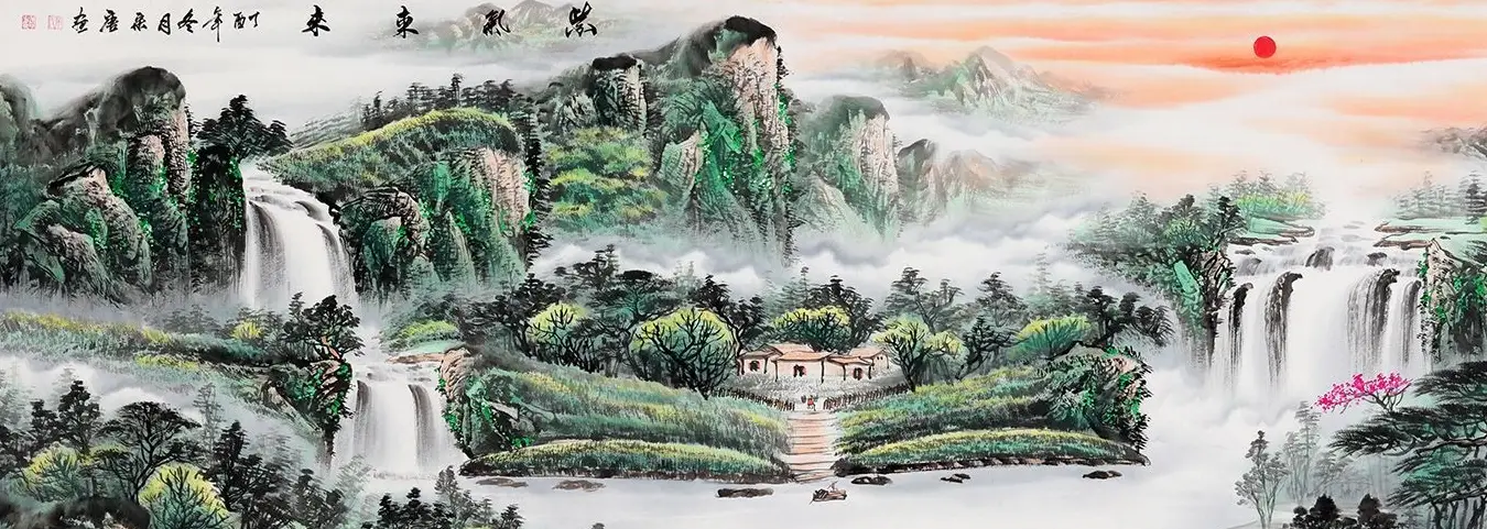 贴招财风水画_风水贴画有哪些_风水招财贴画大全